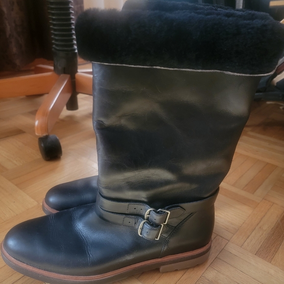 Timberland Boot Co.  Riley Pull-on Boot A24NB Size 11 Black leather - Picture 1 of 8